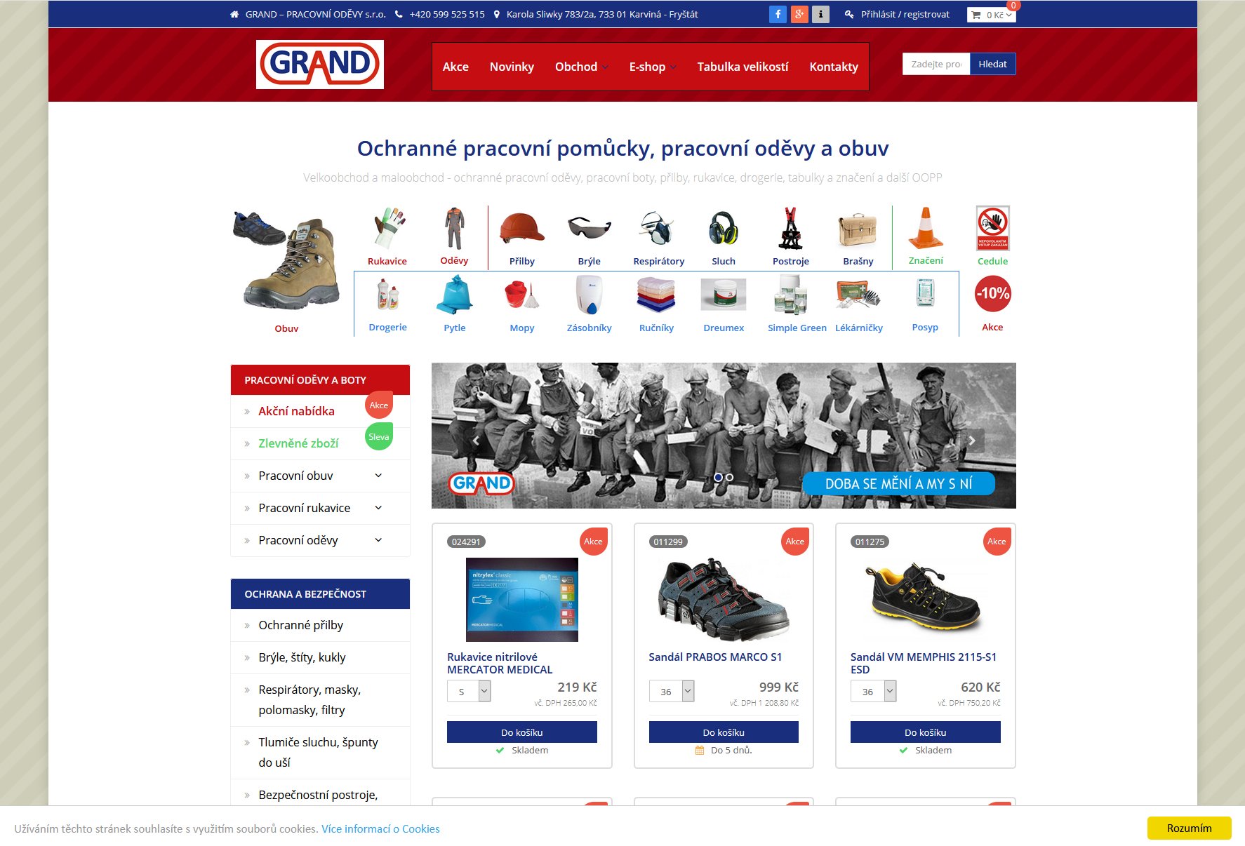 GRAND  PRACOVN ODVY s.r.o. 