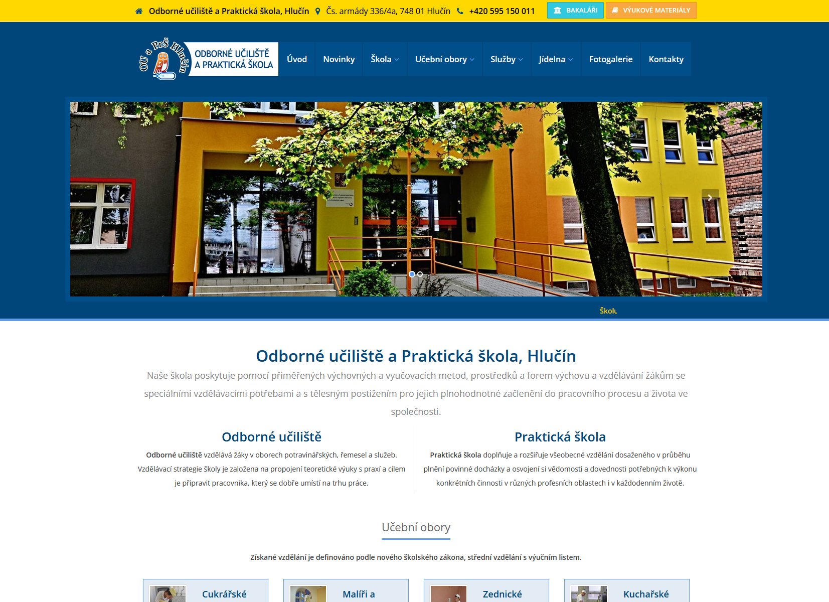 Odborn uilit a Praktick kola, Hlun